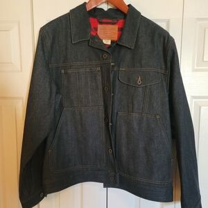 Filson Raw Indigo Short Lined Cruiser. XXL.  Blue